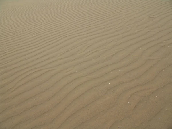 Ένα Κοντινό Πλάνο Υφή Άμμου — Φωτογραφία Αρχείου