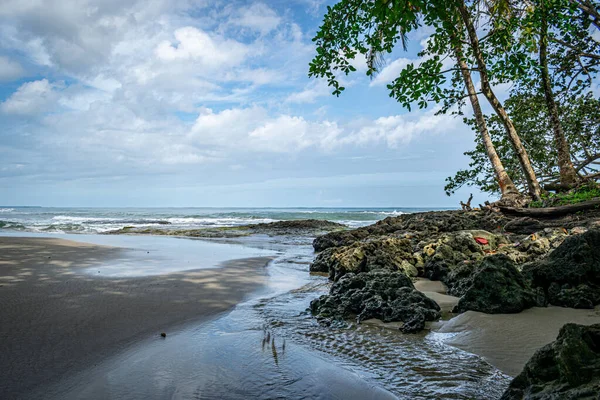 Hermoso Paisaje Una Playa Tropical Costa Rica — Foto de Stock