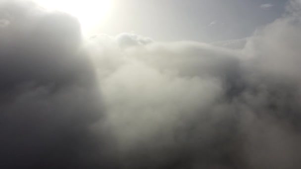 空の暗い雲 — ストック動画