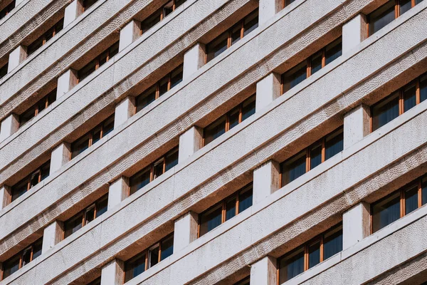 Apartment Building Balconies — Stock Photo, Image