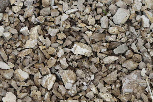 Una Vista Superior Grupo Piedras Grandes Pequeñas — Foto de Stock