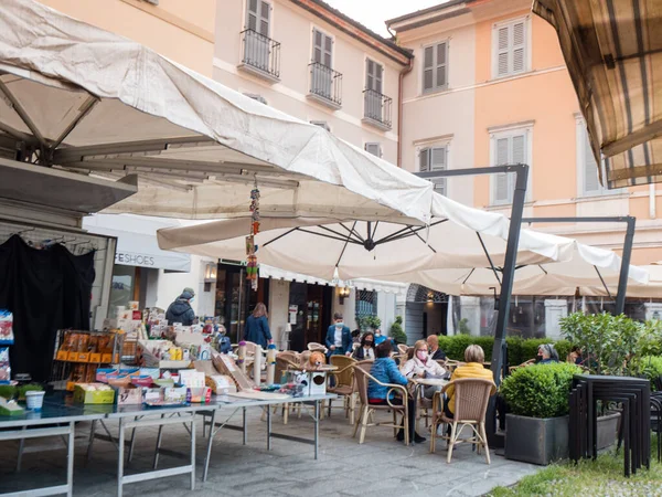 Cremona Lombardy Italy May 2021 Cremona Lombardy Street Market Low — Stock Photo, Image