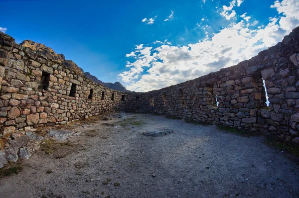 Les Murs Pierre Wauna Winay Machu Picchu — Photo
