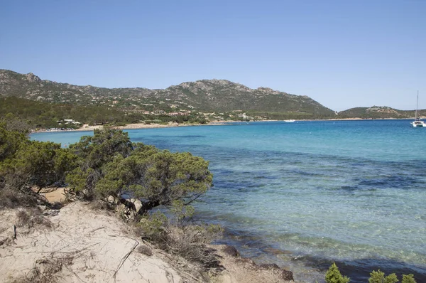 Eine Schöne Aufnahme Vom Capriccoli Strand Unter Blauem Bewölkten Himmel — Stockfoto