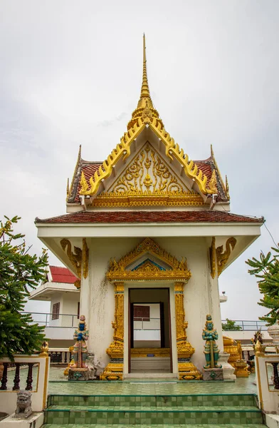 Det Thailändska Buddhismen Templet Wat Khao Din Pattaya Distriktet Chonburi — Stockfoto