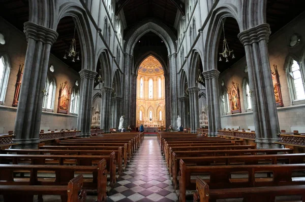 Дивовижний Вид Зсередини Собору Марії Кілкенні Ірландія — стокове фото