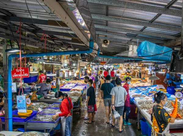Patta Thailand May 2021 Covid Virus Crisis 판매자들은 타이의 길거리 — 스톡 사진