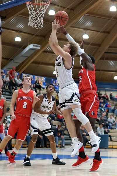 Höghland Förenade Stateringar Dec 2018 Höglandshögskolans Basketboll — Stockfoto