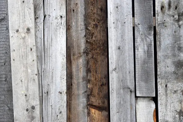 Closeup Shot Wooden Fence Panel Texture — Stock Photo, Image