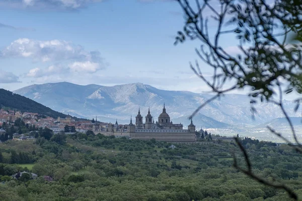 Escorail Spain May 2021 Royal Seat San Lorenzo Escorial Historical — Stock Photo, Image