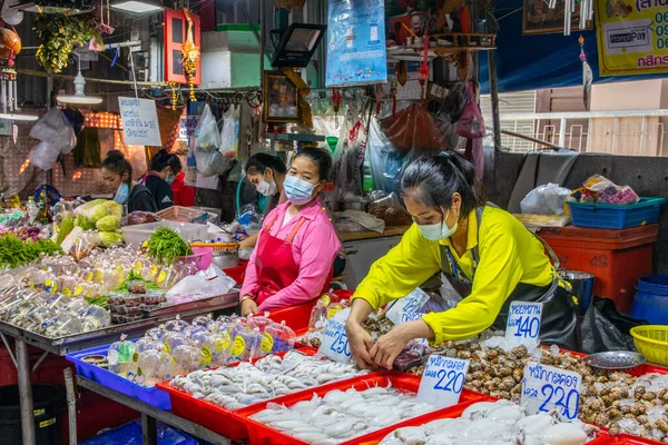 Patta Thailand Mayıs 2021 Covid Virüs Krizi Zamanlarında Tayland Yeni — Stok fotoğraf