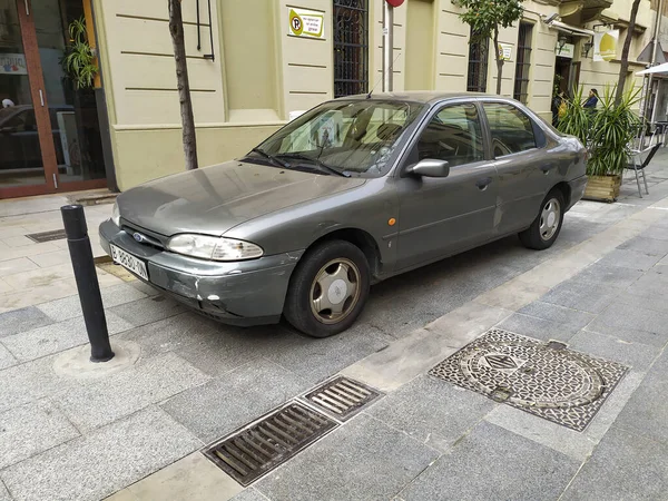 Barcelona Espanha Apr 2021 Barcelona Espanha Março 2021 Velho Ford — Fotografia de Stock