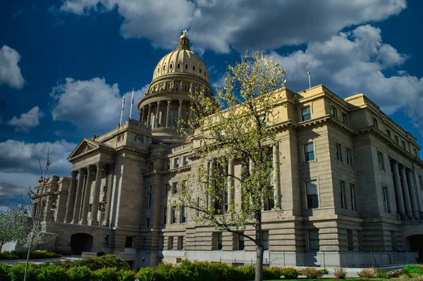 Capitolio Estatal Idaho Cecil Andrus Park Boise — Foto de Stock
