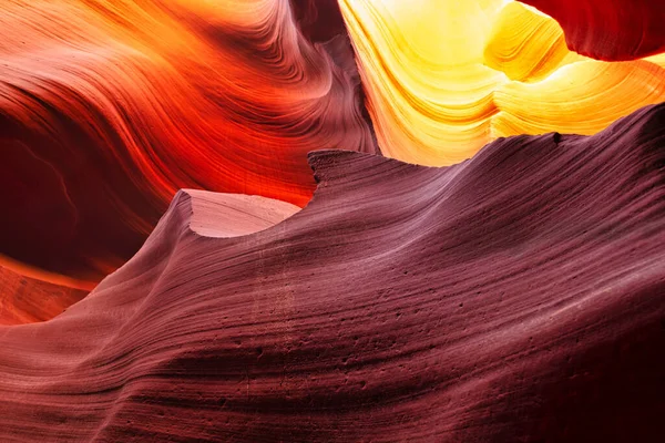 Una Vista Fascinante Del Antelope Canyon Arizona —  Fotos de Stock