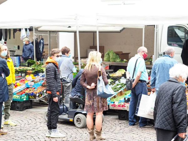 Cremona Lombardy Italien Mai 2021 Cremona Italien Mai 2021 Menschen — Stockfoto