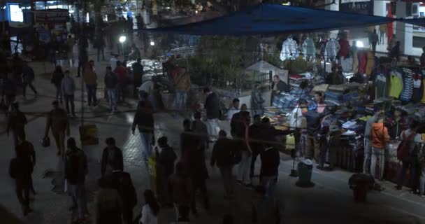 Nehru Place Een Belangrijke Hub Van Zuid Azië Handel Verkoop — Stockvideo