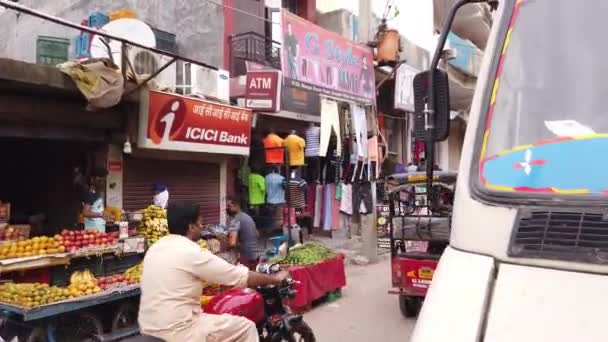 Bazar Mercado Vendedores Ambulantes Están Volviendo Lentamente Normalidad Después Del — Vídeos de Stock