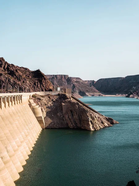 Een Verticaal Shot Van Atuel Canyon Mendoza Argentinië — Stockfoto