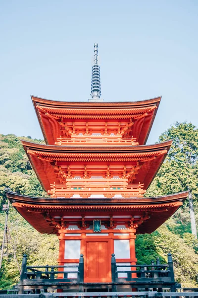 Świątynia Kiyomizu Dera Kioto Japonia — Zdjęcie stockowe