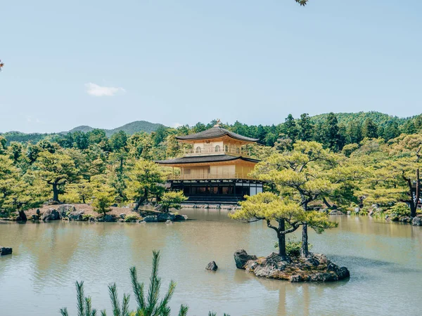 日本京都Kinkaku Ji寺庙 — 图库照片