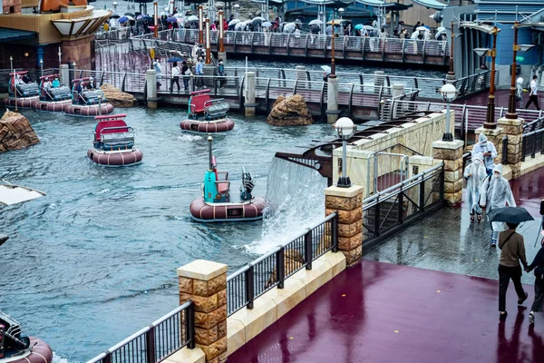 Urayasu Chiba Japón Septiembre 2020 Una Foto Lejana Del Paseo —  Fotos de Stock