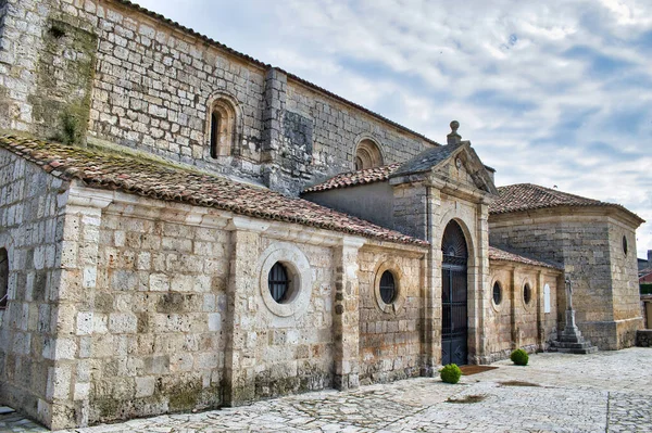 Die Kirche Des Heiligen Jakobus Des Größeren Villalba Los Alcores — Stockfoto