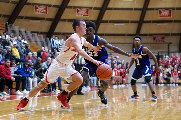 Munster Förenade Stateringar Dec 2018 Munster Hammond Indiana Gymnasiet Basket — Stockfoto