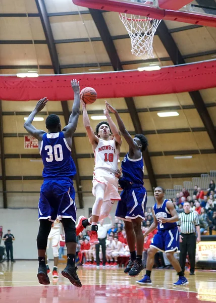 Munster Estados Unidos 2018 Munster Hammond Indiana Baloncesto Secundaria — Foto de Stock