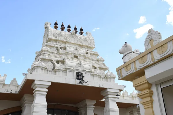 Primo Piano Del Tempio Shri Shiva Mandir Australia — Foto Stock