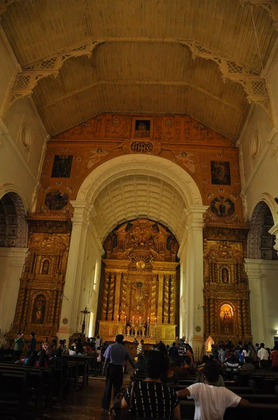 Goa India Május 2014 Bazilika Bom Jézus Legősibb Templomok Goa — Stock Fotó