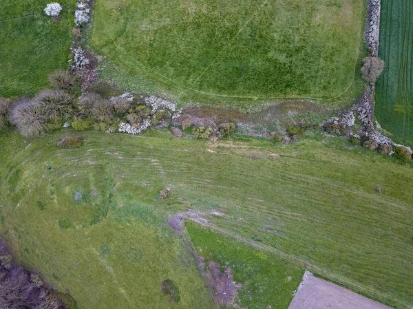 Aerial Shot Hill Wishing Well Weymouth Dorset — Stock Photo, Image