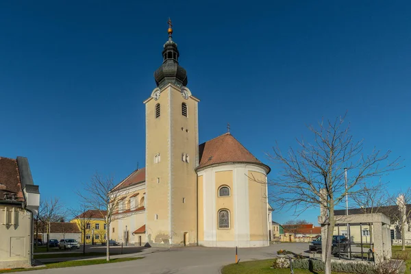 Stetteldorfer Kirche Niederösterreich — Stockfoto