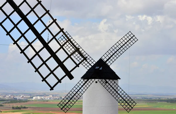 Los Molinos Viento Campo Criptana España — Foto de Stock