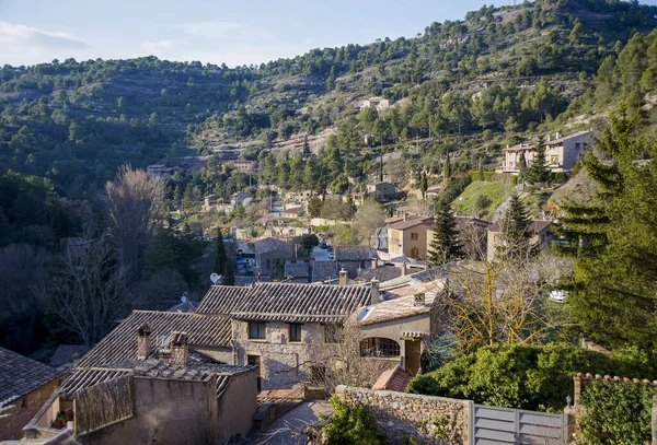 Mura Espanha Mar 2019 Aldeia Montanhas Mura Pequena Cidade Região — Fotografia de Stock