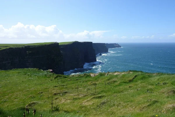 爱尔兰克莱尔县莫赫悬崖的风景景观 — 图库照片