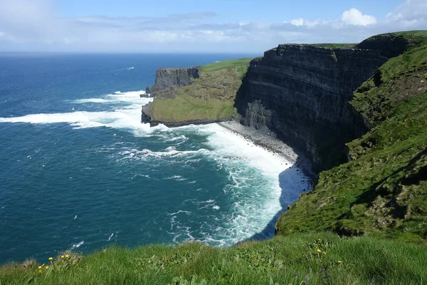 Scenic View Cliffs Moher County Clare Ireland Royalty Free Stock Images