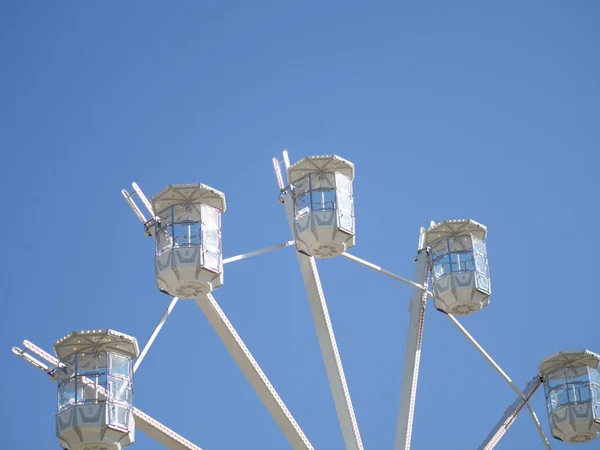 Une Cabine Grande Roue Ciel Bleu — Photo