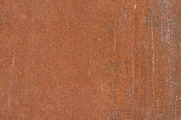 Horizontální Oranžové Pozadí Rezavého Kovového Povrchu — Stock fotografie