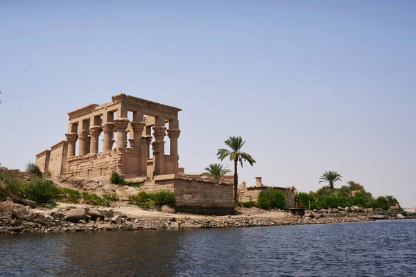 Une Belle Vue Sur Kiosque Trajan Assouan Egypte — Photo