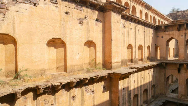 Όμορφη Θέα Του Neemrana Fort Palace Στο Rajasthan Ινδία — Φωτογραφία Αρχείου