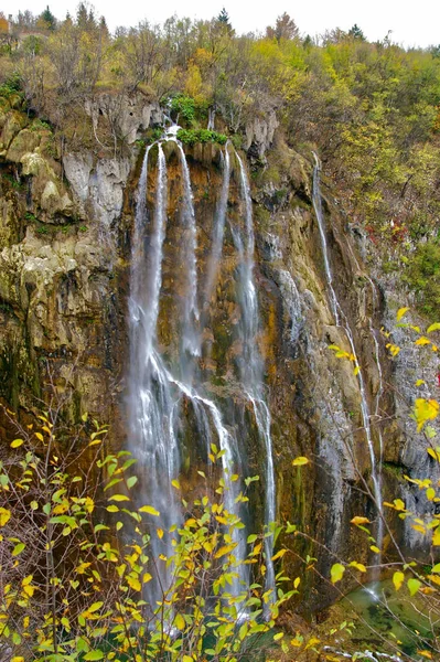 Φωτογραφία Από Εθνικό Πάρκο Plitvice Lakes Κροατία — Φωτογραφία Αρχείου
