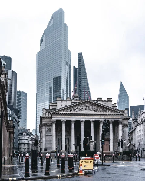 Londra Rli Kingdom Mayıs 2021 Ngiltere Bankasının Londra Daki Görüntüsü — Stok fotoğraf