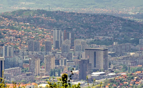 Cityscape Sarajevo Capital Bosnia Herzegovina — Stock Photo, Image