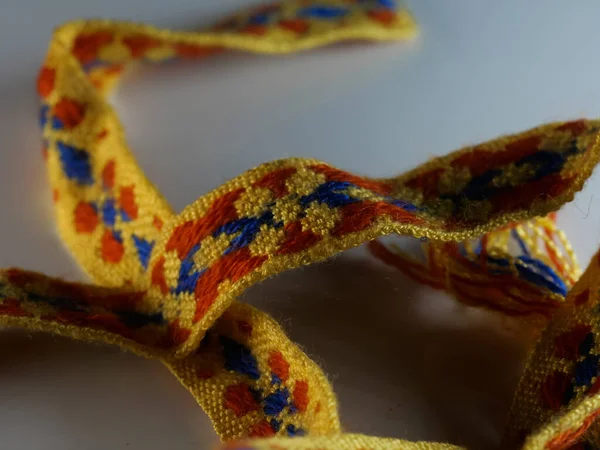 Een Close Schot Van Kleurrijke Haak — Stockfoto