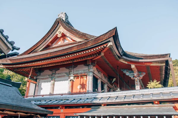 Ein Faszinierender Blick Auf Den Kiyomizu Dera Tempel Kyoto Japan — Stockfoto