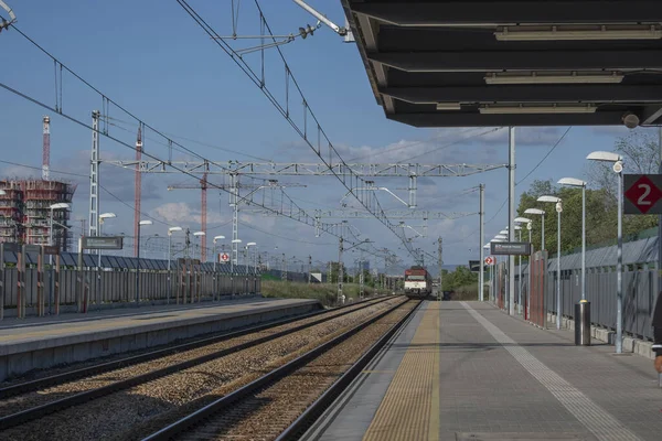 Torrejon Ardoz Spagna Aprile 2021 Stazione Ferroviaria Suburbana Torrejon Ardoz — Foto Stock