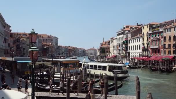 Gran Canal Venecia — Vídeo de stock
