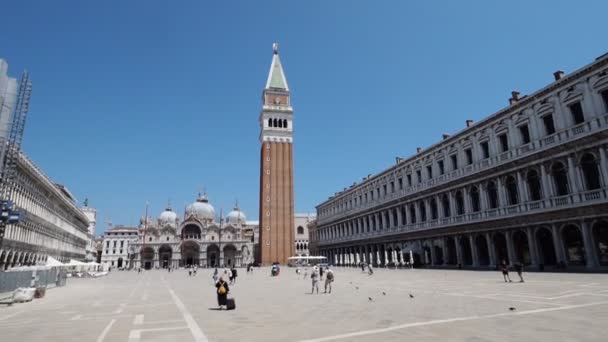 ヴェネツィアのドージェ宮殿 イタリアドージェ宮殿 Venice Italy — ストック動画