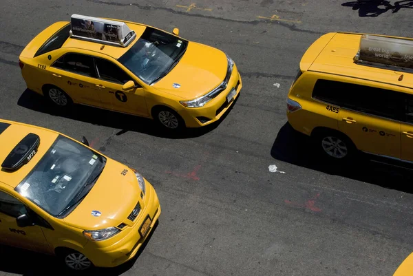 New York City Förenade Staterna Maj 2015 Typisk Gul Taxi — Stockfoto