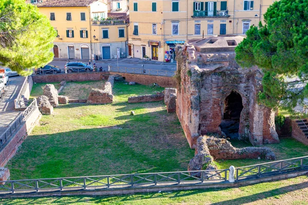 Pisa Italie Août 2020 Ruine Une Vieille Église Sur Une — Photo